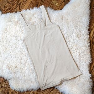 Almond Beige Tank Top